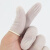 海斯迪克 一次性乳胶手指套 手指套 防滑手指套HKsq-436 602普通白色500g 