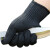 阿力牛 AST-038 防割手套 加厚五级钢丝防切割防身手套 黑色