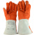 威特仕（WELDAS）10-0328牛皮焊接焊工工业耐高温加长加厚耐磨手套劳保手套
