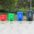捷诺立（JNL）22514 分类脚踏垃圾桶家用餐厅商用脚踩垃圾箱带盖蓝色可回收垃圾30L