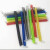 检具弹簧绳线绳软标准件PC伸缩钢丝绳钢丝软绳彩色通止规挂绳 黑色500mm