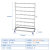 挂料车smt物料架贴片机存放车料盘车不锈钢pcb周转车挂钩架 70挂不带底盘1000*500*1600