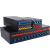 吉斯迈瑞 6LC+ 6口桌面式光纤终端盒满配 单模尾纤光缆熔接盒 电信级壁挂接续盒