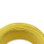 华美电线电缆 RV0.5平方国标超软铜芯导线单芯多股控制信号电源连接线 黄色 200米