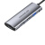 山泽(SAMZHE) Type-C扩展坞四合一 USB分线器转HDMI投屏4K高清苹果Mac华为笔记本手机通用HUB拓展TH-01
