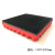 外机减震垫跑步机橡胶防震缓冲加厚冲床设备减震器隔声 可固定型SD120红色橡胶垫
