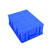 豫恒玖加厚塑料周转箱零件盒长方形运输收纳盒物流中转箱配件整理箱蓝色145*95*54mm