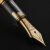 NAGASAWA x 白金限定3776钢笔 风见鸡14K金尖 透明示范 墨水笔 刻字定制 金色透明 F尖 约0.4~0.5mm