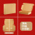 特硬飞机盒纸箱服装包装盒白色纸盒子小批量定制彩色快递盒牛皮箱 黄色普通硬度 10个体验装 10个体验装 外径30x20x5cm