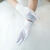 丝袜伴侣色丁弹力缎丝滑光泽连指短手套穿丝袜用礼仪婚礼男女通用 红色 均码