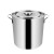 亿箬 厚2.0MM不锈钢桶 外直径50cm 加厚带盖圆桶商用304不锈钢汤桶水桶油桶 条形耳款