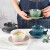 【玉泉】 韩式手绘陶瓷咖啡杯套装 欧式简约复古出口水杯子咖啡杯 K079绿色