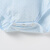 童泰夏季薄款婴儿连体空调服包屁衣新生儿宝宝衣服 T91J0389 蓝色 73