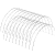 Gjqs 304不锈钢电焊网片围栏护栏 格网阳台防护钢丝网格铁丝网 孔6 丝0.8*1.2米宽