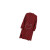 苏识 SSDW110 方格棉布倒褂劳保工作围裙长款 120cm*105cm 5件/包 (单位：包） 红+黑色
