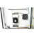 QHTX 5G专用机柜（双舱柜）200A开关电源、普通防盗锁