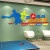 优旺少儿乒乓球训练室墙面装饰职工活动室布置学校体育运动自粘画3D亚克力立体墙贴 颜色如图 中