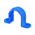 联塑 LESSO U型管卡(PVC-U给水配件)蓝色 dn20