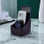 酒店客房桌面ABS遥控器座 宾馆空调多功能双格茶叶收纳盒 三格紫色