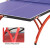 【赞商品】红双喜(DHS) 乒乓球台 可折叠 室内比赛型T2828乒乓球桌 内附乒乓拍+乒乓球+网架