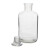 兰诗（LAUTEE）SY4055 试剂瓶 玻璃细口瓶 磨砂口透明小口瓶分装瓶 透明125ml（3个装)