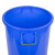 帕达曼 大号圆桶 塑料水桶加厚储水桶酒店工业环卫物业垃圾桶发酵桶大容量 100升不带盖蓝色