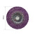 4寸紫色铁芯麻轮红麻轮角磨机抛光轮镜面打磨轮麻轮不锈钢抛光轮 紫麻轮1包12个