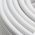 琼威喜来益白色包塑金属软管波纹管电线金属穿线螺纹蛇皮管家用阻燃防 白色75mm内径10米