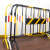 聚维德 铁马护栏塑料隔离栏公路护栏可移动铁马护栏红白 1200*1500 不包卸货
