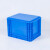 建功立业物流箱GY3202外径：400*300*280mm蓝色