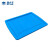 箱大王 Xlj-01 周转箱盖子 工具箱塑料箱物流箱盖子 零件盒配套盖子蓝色 500箱盖子