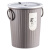 益美得 XFS041 茶渣桶书房办公室储水桶茶叶过滤垃圾桶 8.5L颜色随机