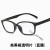 焊工蓝光强光眼镜子眼睛辐射电焊护目镜防外线防护眼镜平光镜 外黑内紫红框透明片蓝膜