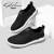 沙驰（SATCHI）男鞋夏季2024新款透气休闲鞋时尚舒适百搭帆布鞋中年爸爸鞋子 S3T32210A黑色 40