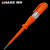 西野（SHARE）电笔螺丝刀式测电笔 100V-500V  橙色 小号电笔