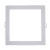灯维方形老款厨卫灯卡扣暗装嵌入式LED厨房阳台浴室卫生间吸顶开孔17 6w白光外径13.7 开孔10X10 cm