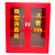 微型消防站消防工具柜消防器材全套装防火消防服5件套工地消防柜 加厚消防柜（1.8x1.2x0.4);