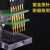 测试夹 PCB烧录架2.54mm间距治具夹具探针下载程序编程3-10P 双排2.54mm-4P