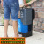 鸣固 脚踏双桶 双胞胎垃圾桶 干湿分离户外公用连体垃圾桶 40L ZJ1057