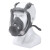 防毒面具全面罩喷漆甲醛kn95过滤防有机蒸汽过滤盒橡胶大面罩 主面罩1个