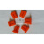 LC双纤防尘尾塞,光模块防尘塞,SFP防尘塞,光纤防尘塞 桔红色 SFPS-2-005