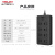 德力西插座插排插线板多插位面板多孔家装黑色拖线板接线板电插板 3+3位/总控/1.8米