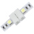 LED灯带条专用免焊接连接线头灯条对接扣子快速接头线转角 2P免焊接双头带线