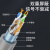 讯浦 超五类网线 纯无氧铜单股0.5线芯 单屏蔽成品网络跳线 灰色 20米 XT-508-20M