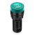 汇君22mm蜂鸣器LED声光闪光报警器扬声器讯响器AD16-22SM 绿色 24V