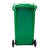 环群（HQPC）HQ02 240升挂车款垃圾桶绿色