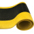 爱柯部落 单层经济型警示防滑地垫 防滑垫 PVC抗疲劳脚垫 黄黑色 整卷9mm*1800cm*90cm 可定制
