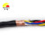 丰旭线缆 RVSP4芯0.5平方双绞屏蔽线 四芯信号控制线 485通讯线 RVSP4*0.5 200米