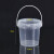 冰禹 BY-5052 透明水桶塑料桶 密封打包桶 包装桶涂料桶 2L透明