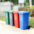 白云清洁（baiyun cleaning）AF07322厨余垃圾挂车垃圾桶特厚环卫物业带轮加强型240L